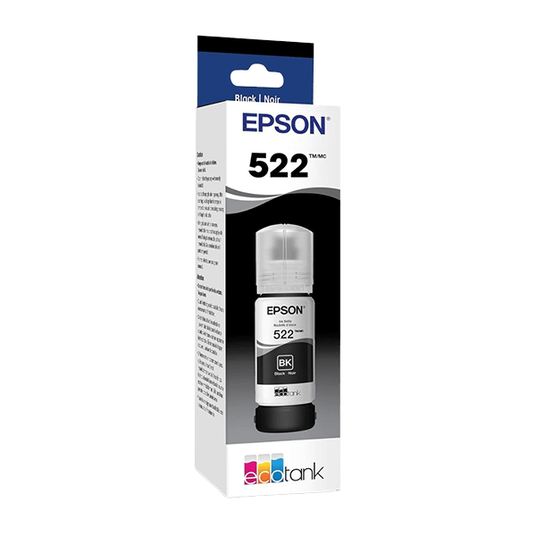 Epson 522 Black Ink Bottle EcoTank