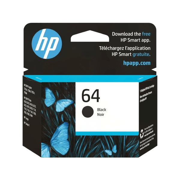 HP 64 Blank Ink Cartridge