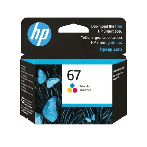 HP 67 Tri Color Ink Cartridge